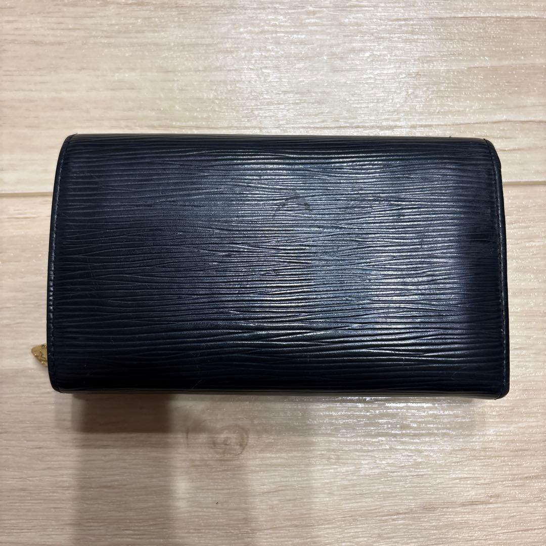専用Louis Vuitton 財布 エピ ポルトフォイユ トレゾール ノワール