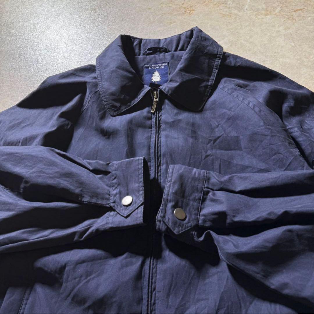 ROUNDTREE & YORKEハリントンジャケット古着CBOY短丈当時物美品