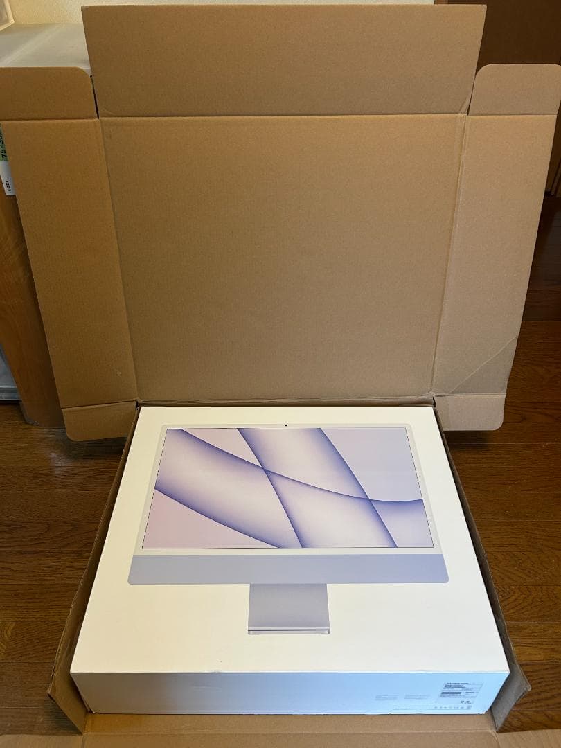【訳あり】iMac 24インチ M1 16GB 256GB パープル