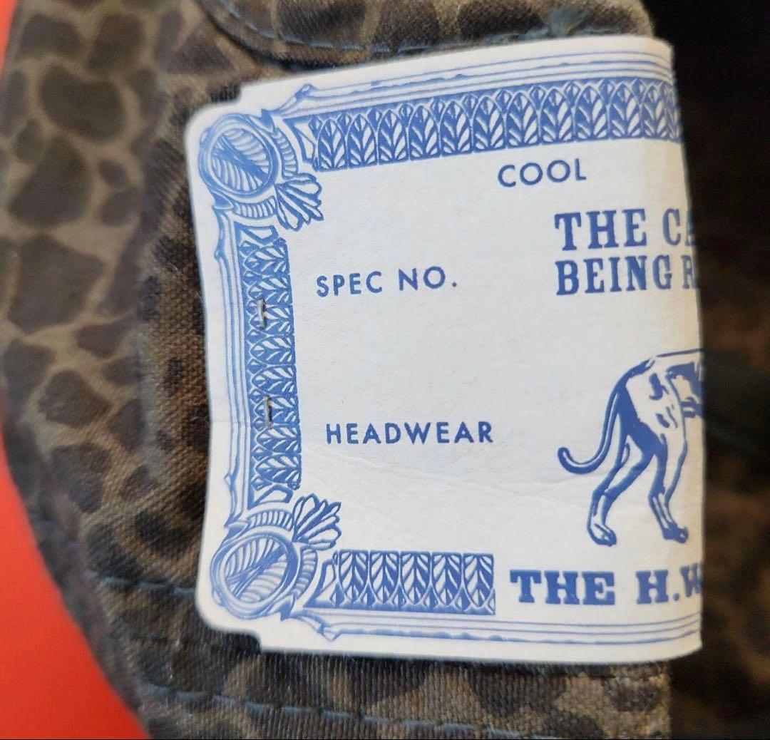 断*中様 THE H.W.DOG & CO. キャップ 帽子 レオパード柄