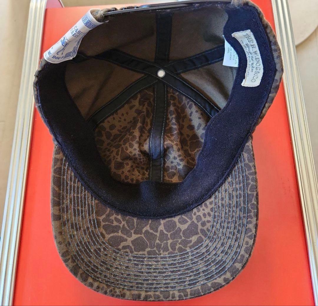 断*中様 THE H.W.DOG & CO. キャップ 帽子 レオパード柄