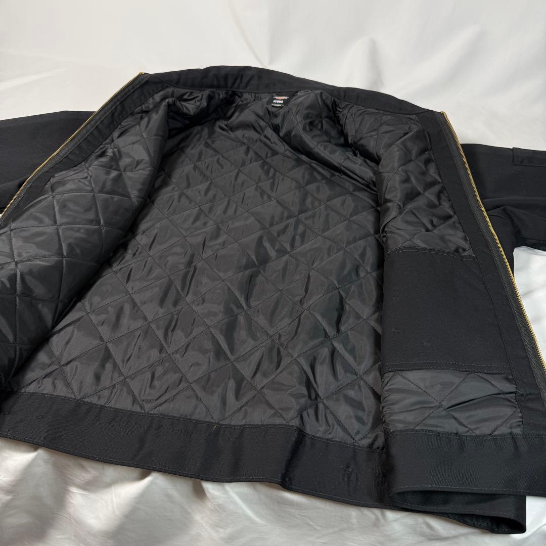 【定価1.2万】ディッキーズ アイゼンハワージャケット 中綿 XL ブラック