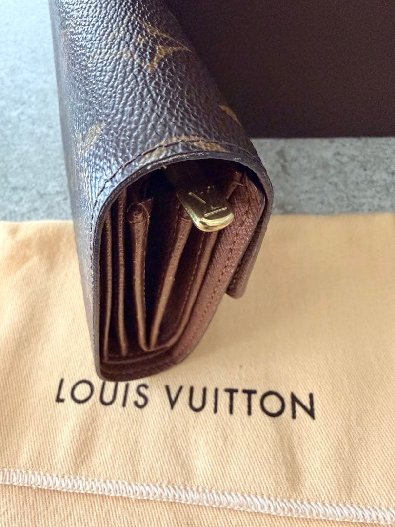 LOUIS VUITTON ルイヴィトンモノグラム 三つ折り財布