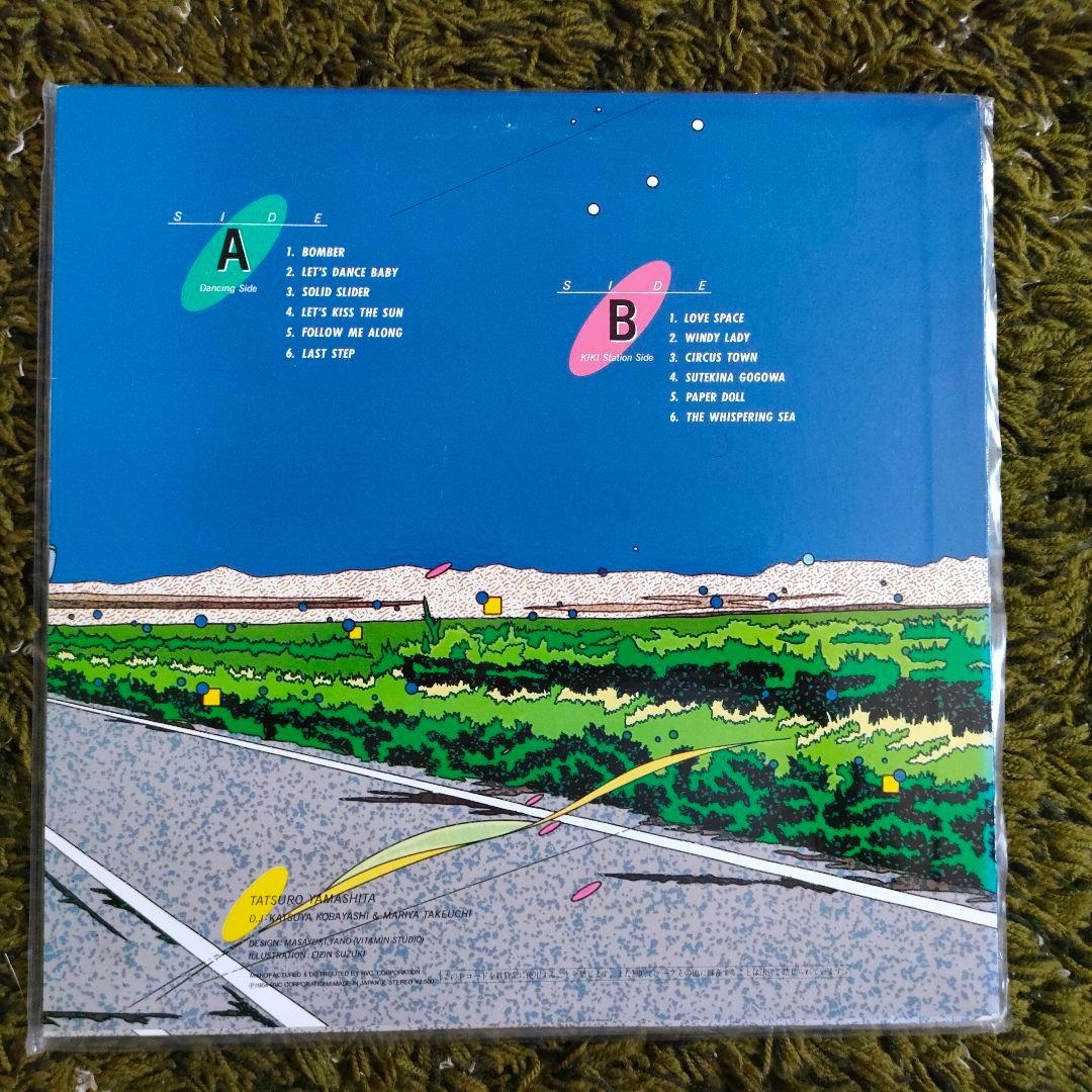 COME ALONG 山下達郎　LP レコー