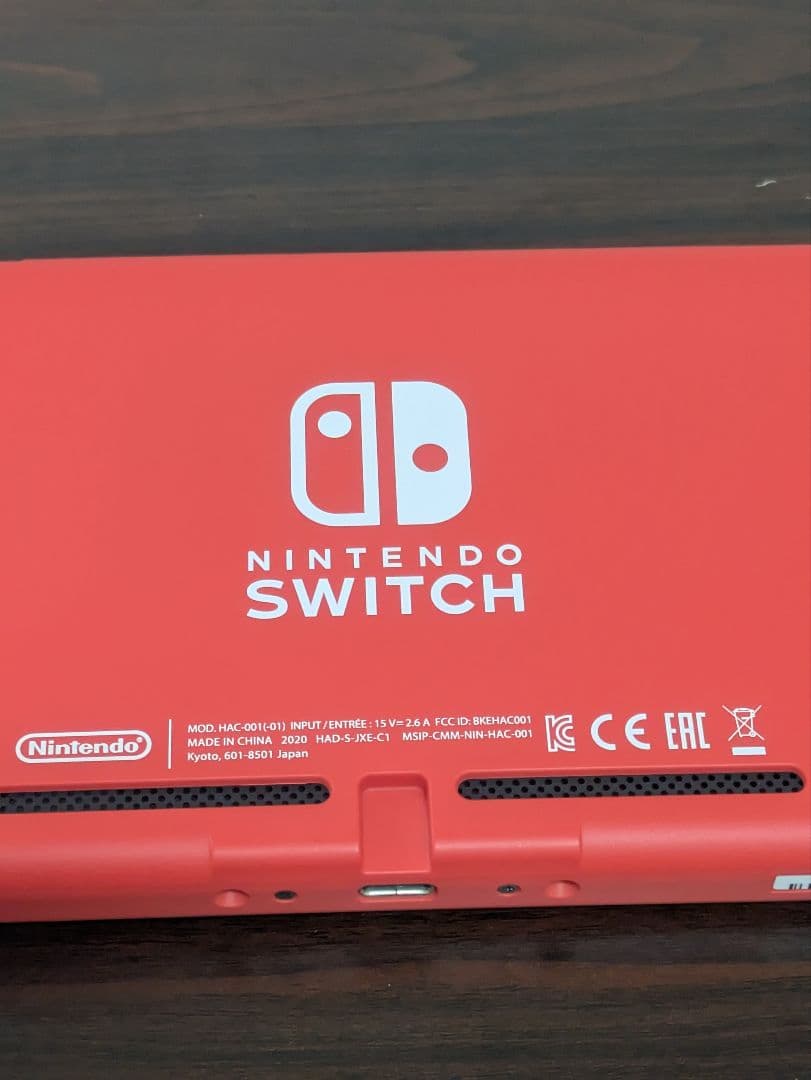 【超美品】Nintendo　Switch　マリオレッド　ジョイコン　動作確認済み