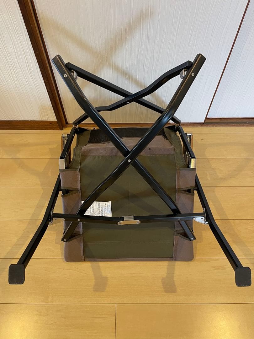 スノーピークのローチェアショート(グレー)2脚セット