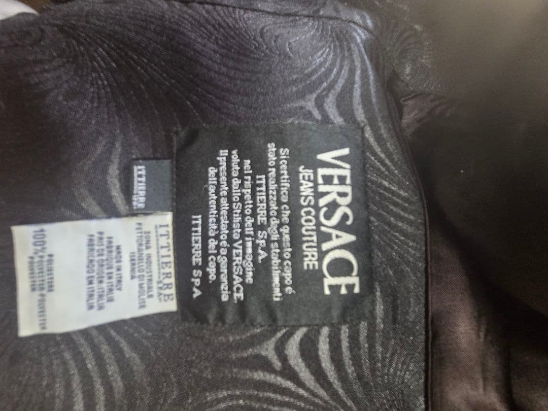 90'sVERSACE JEANSCOUTURE ブルゾンジャケット【希少美品】