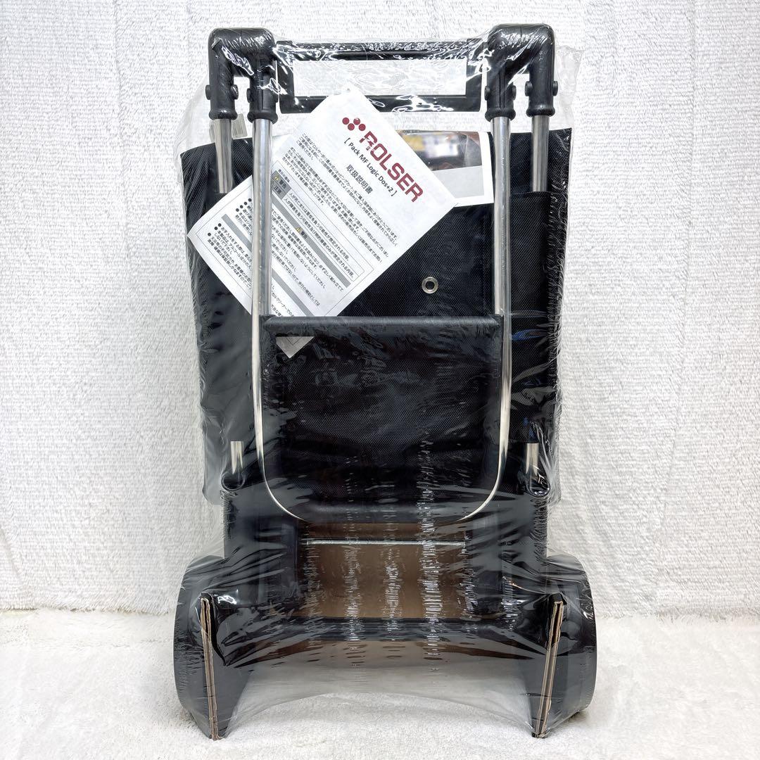 ✨新品✨ROLSER ロルサー ショッピングキャリーカート ブラック　４輪