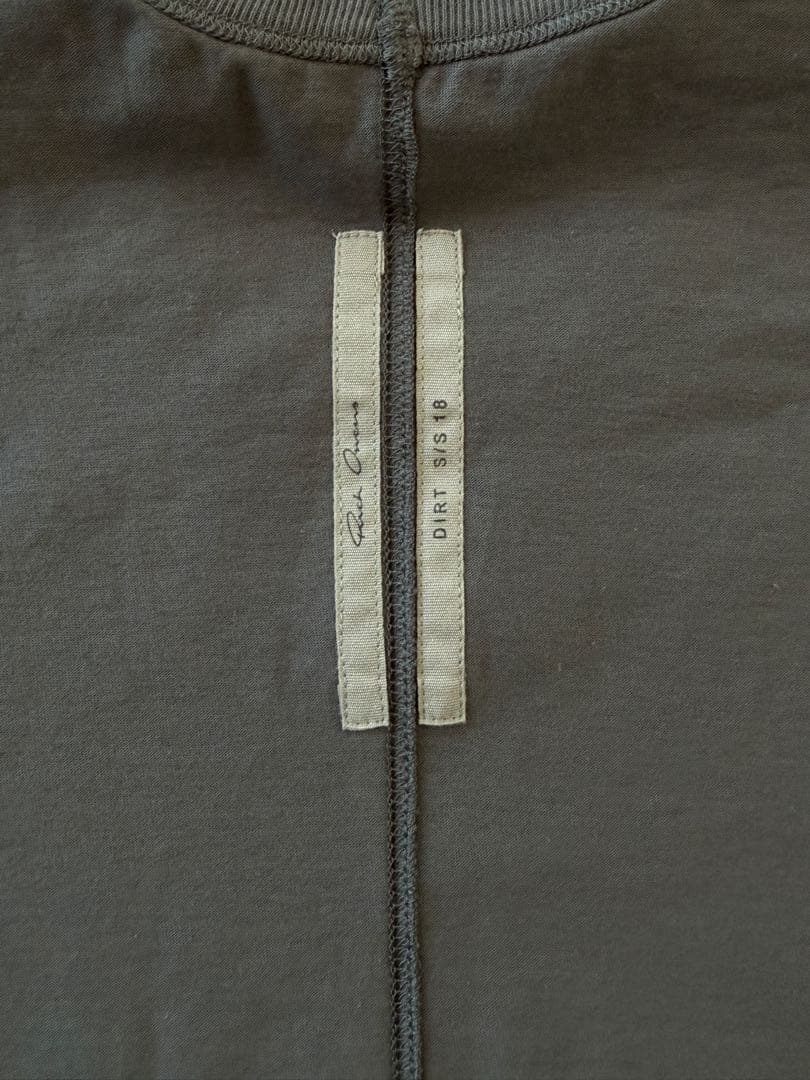 Rick Owens コットンTシャツ グレー L 伊製