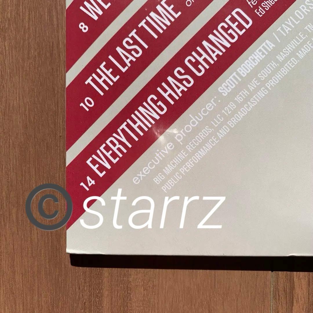 Taylor Swift テイラー・スウィフト Red RSD 新品未開封