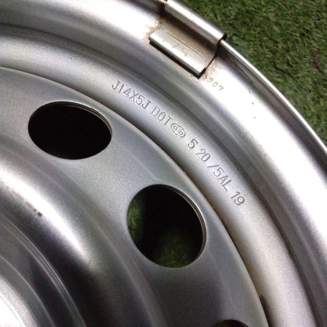 トヨタ純正 14インチ スチールホイール セット