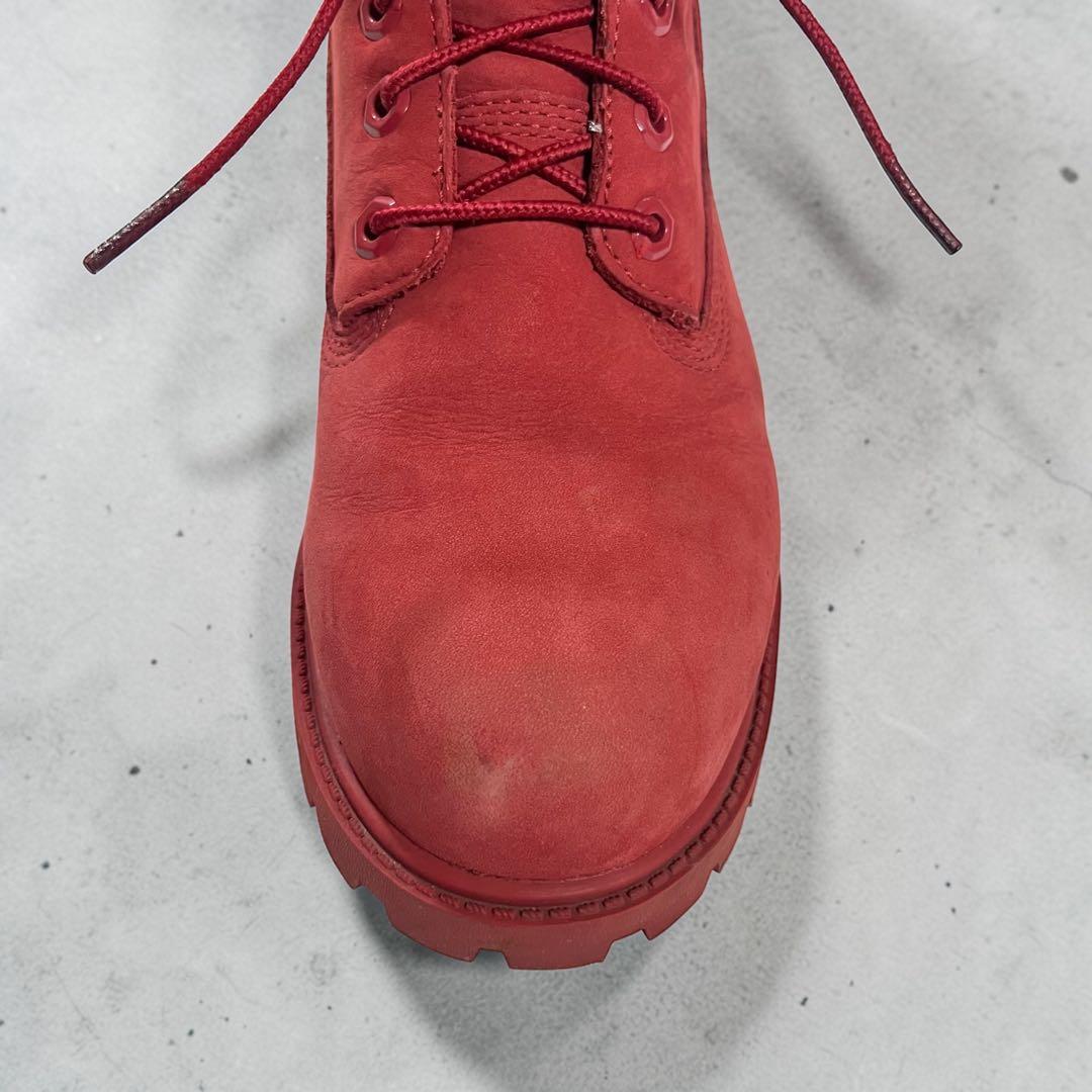 【4/4まで】 Timberland ティンバーランド プレミアムブーツ 赤