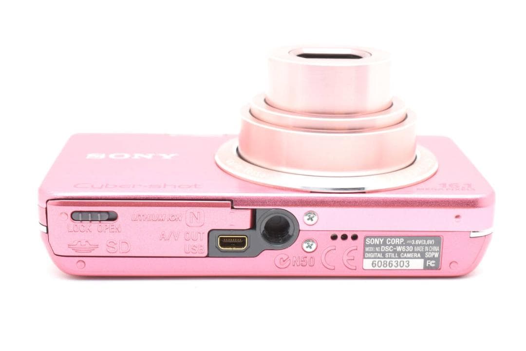 ほぼ新品　SONY Cyber-shot DSC-W630 ピンク ＃A422