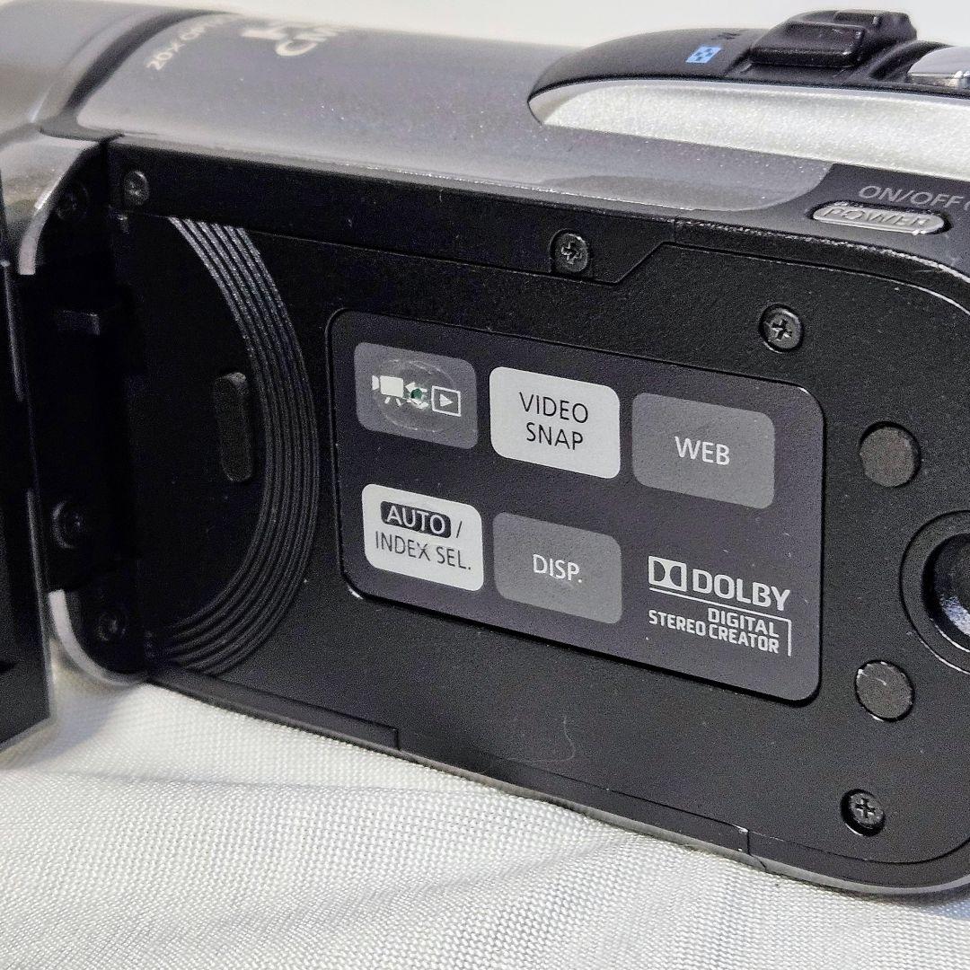 キャノン ビデオカメラ iVIS HFR10 バッテリー3個 充電器2台 動作品