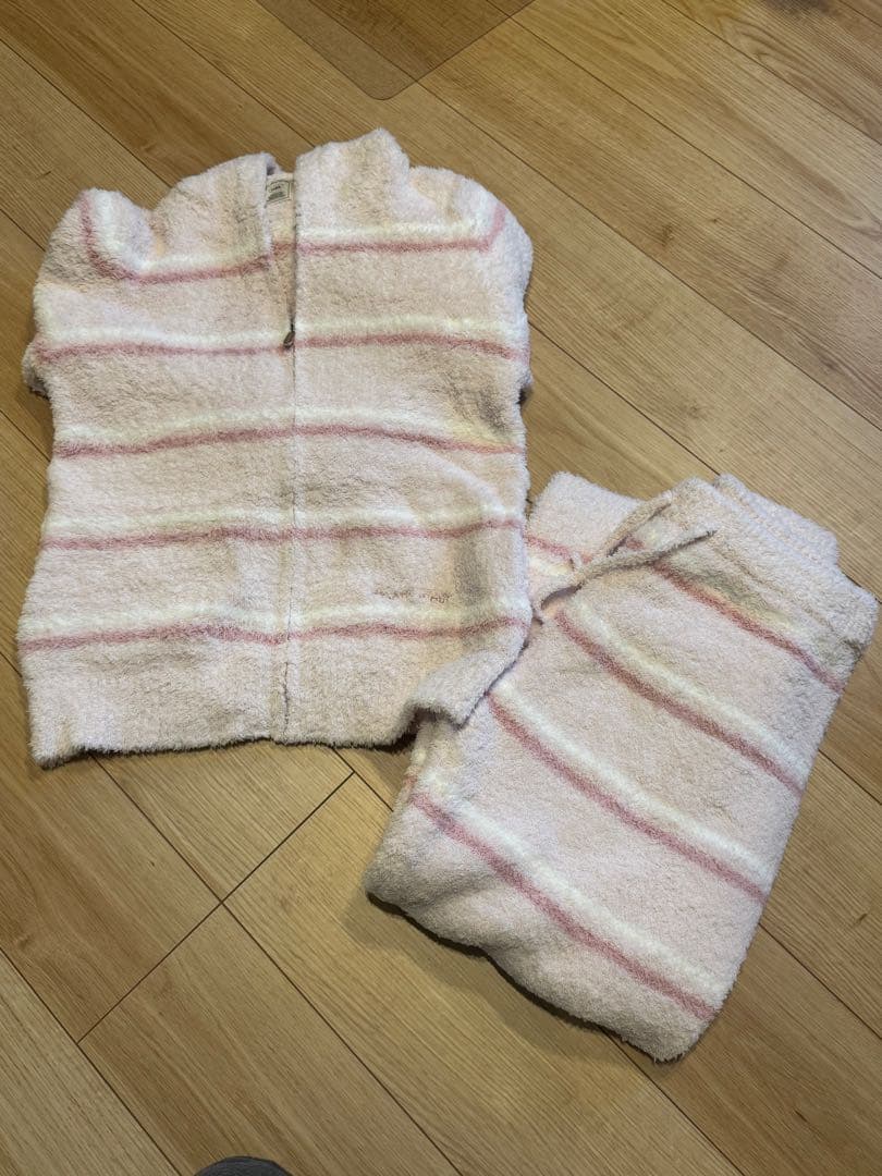 【ジェラートピケ/新品】福袋2025 もこもこ上下2点　ピンク
