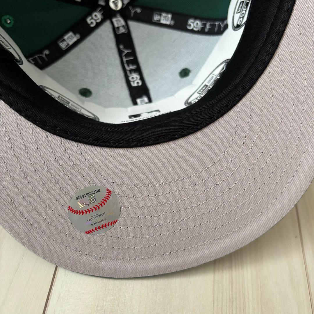 吾*輩様 レア✨新品未使用 ニューエラ キャップ LA 59FIFTY グリーン