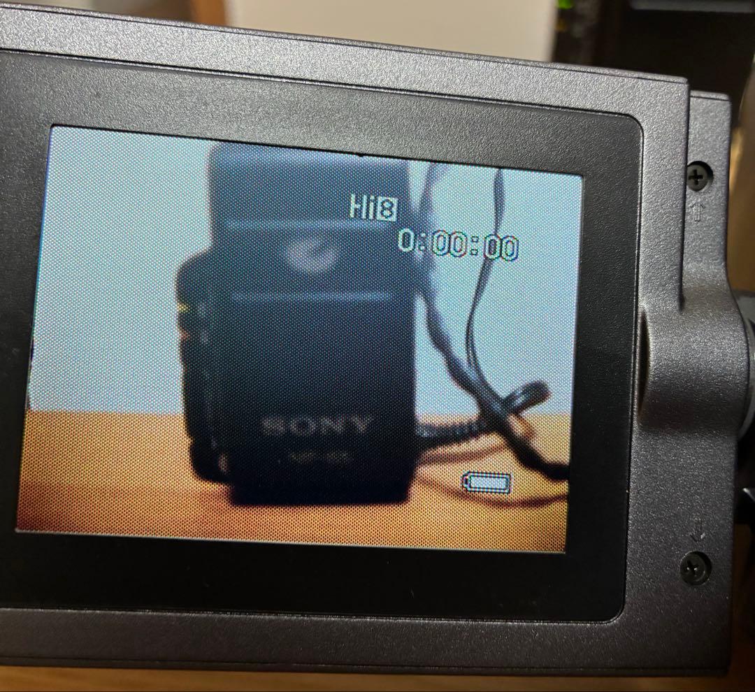 ビデオカメラ SONY Handycam video HI8 12x