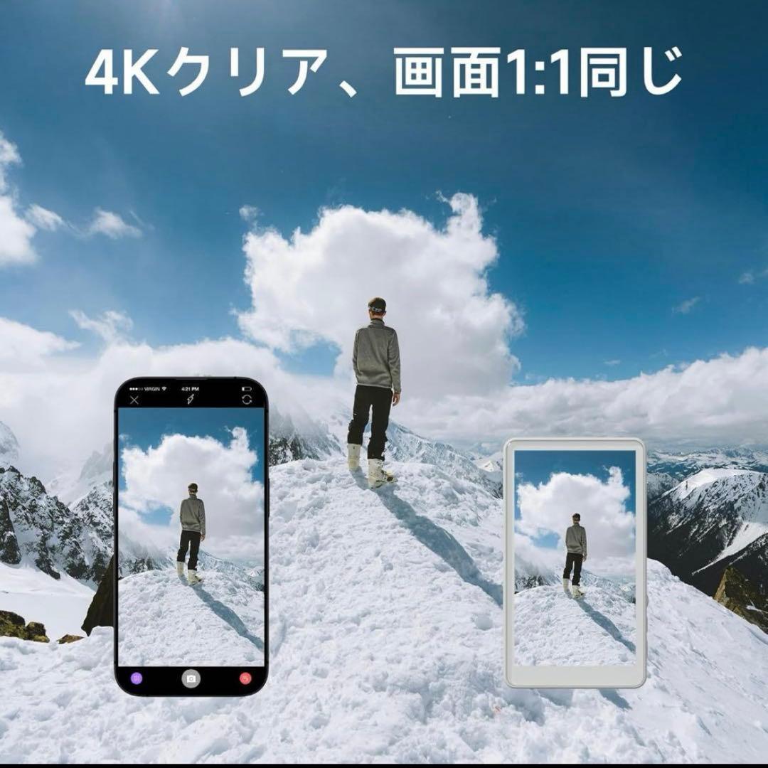 JEVDES iPhone 自撮りモニター セルフィーモニター　自撮り　カメラ