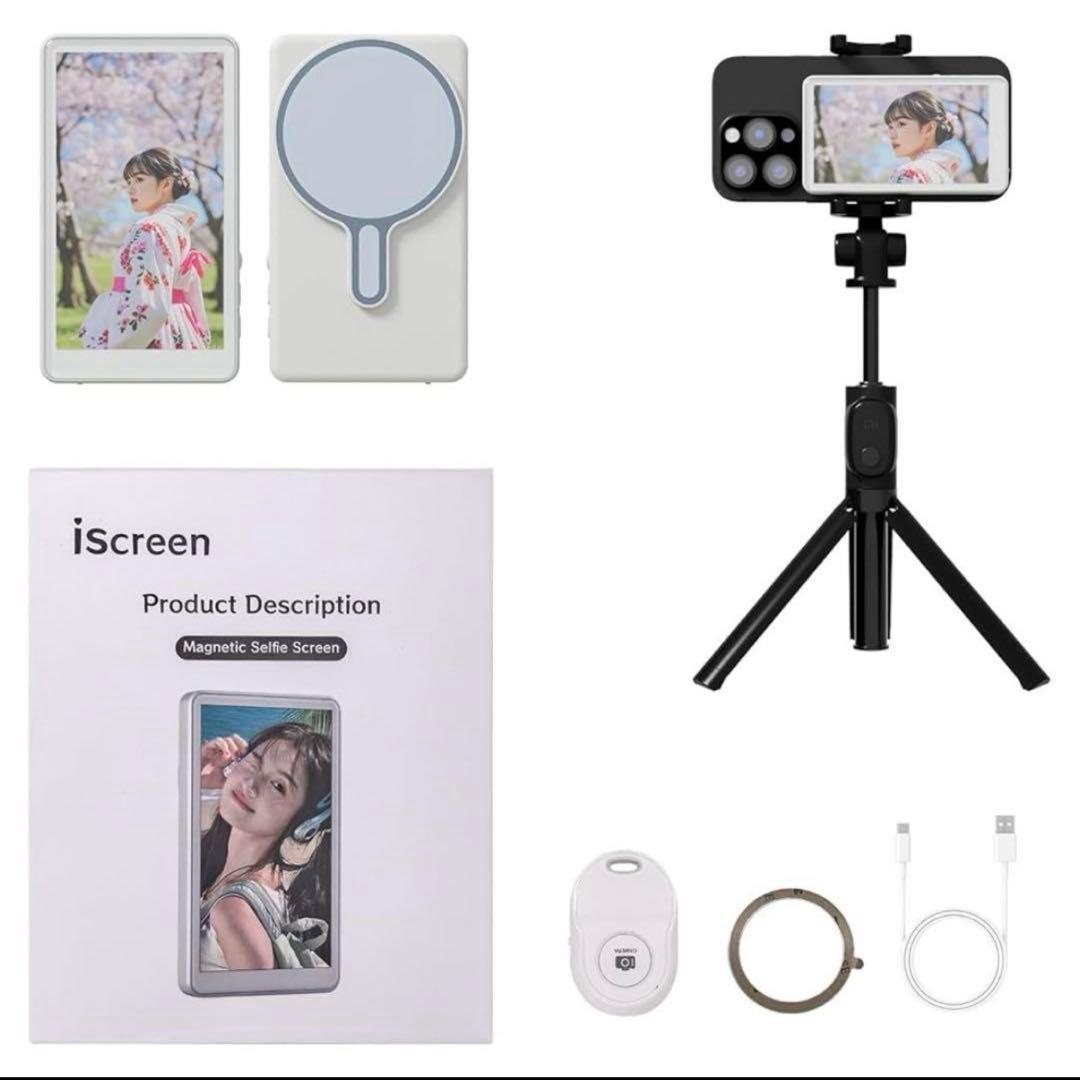 JEVDES iPhone 自撮りモニター セルフィーモニター　自撮り　カメラ
