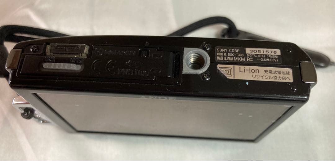 【完動品】SONY Cyber-shot DSC-T300 デジタルカメラ
