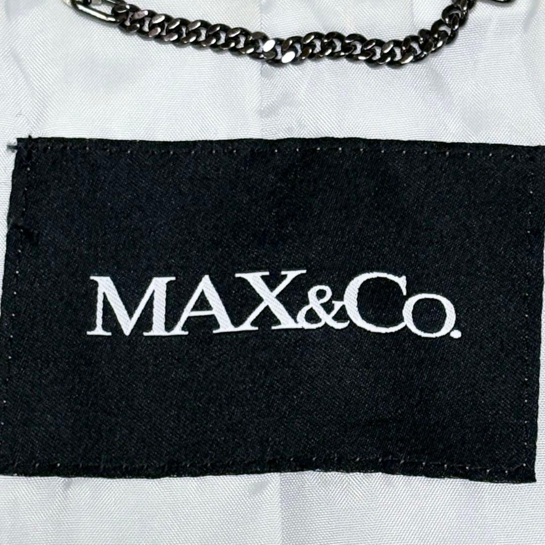 希少 マックスマーラ Max&co リボン 比翼 スプリング コート 上品