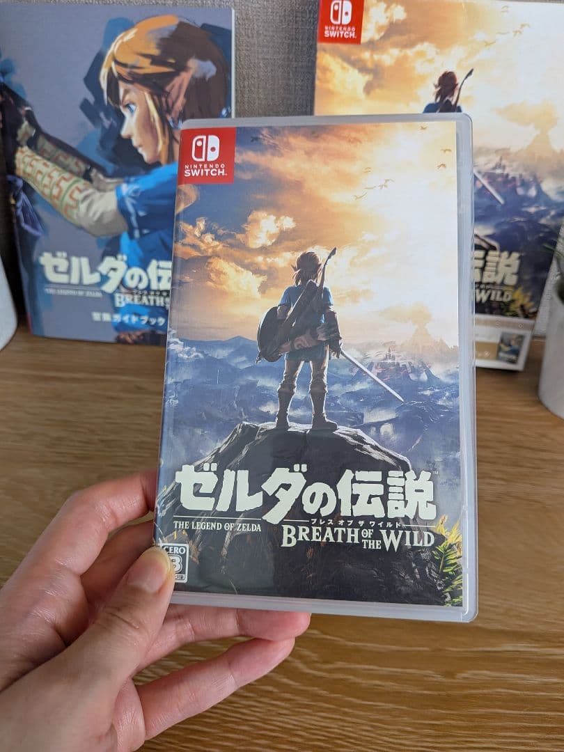Switch ゼルダの伝説 ブレスオブザワイルド 冒険ガイドブック付き ソフト