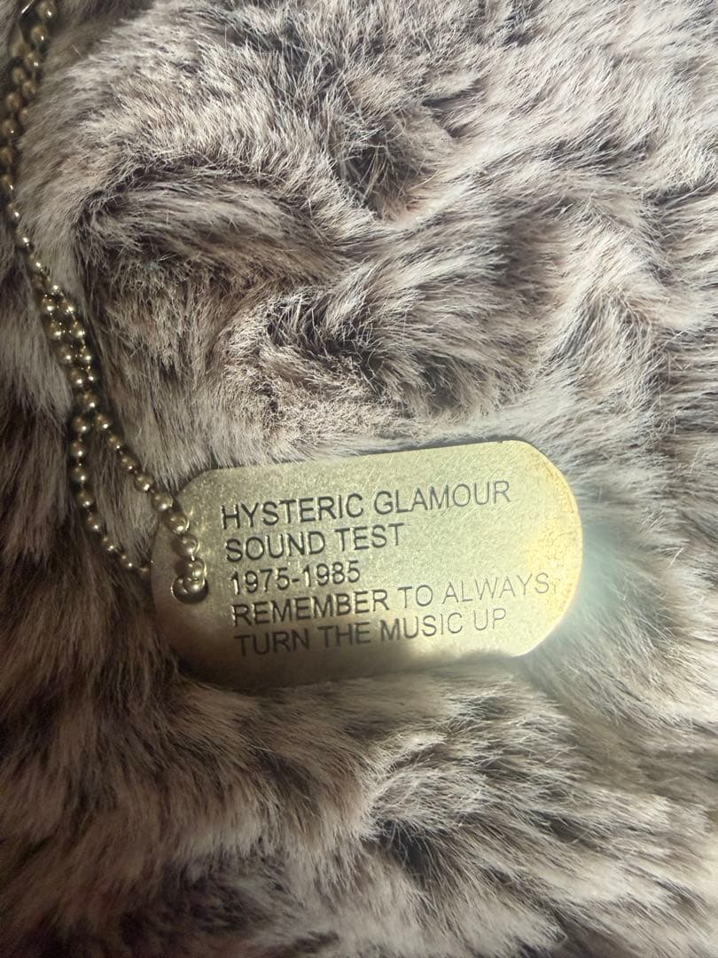 HYSTERIC GLAMOUR ドッグタグ ネックレス