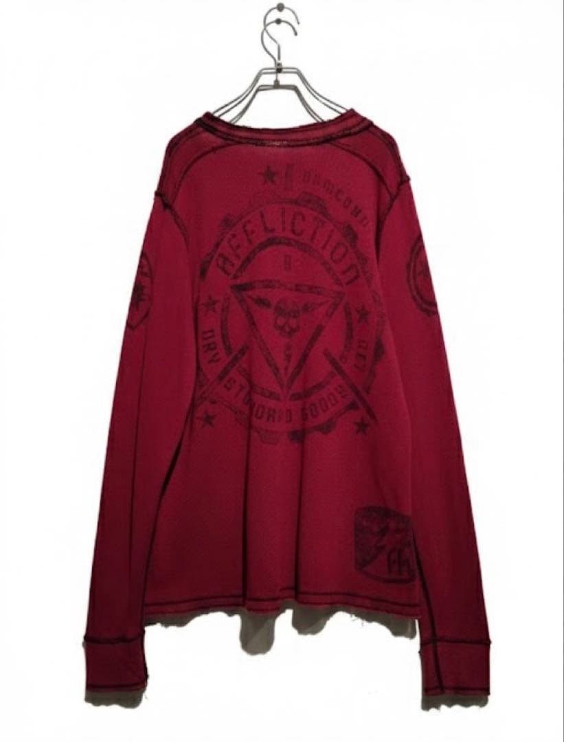 トップス Affliction ThermalL/S T-Shirt reversible