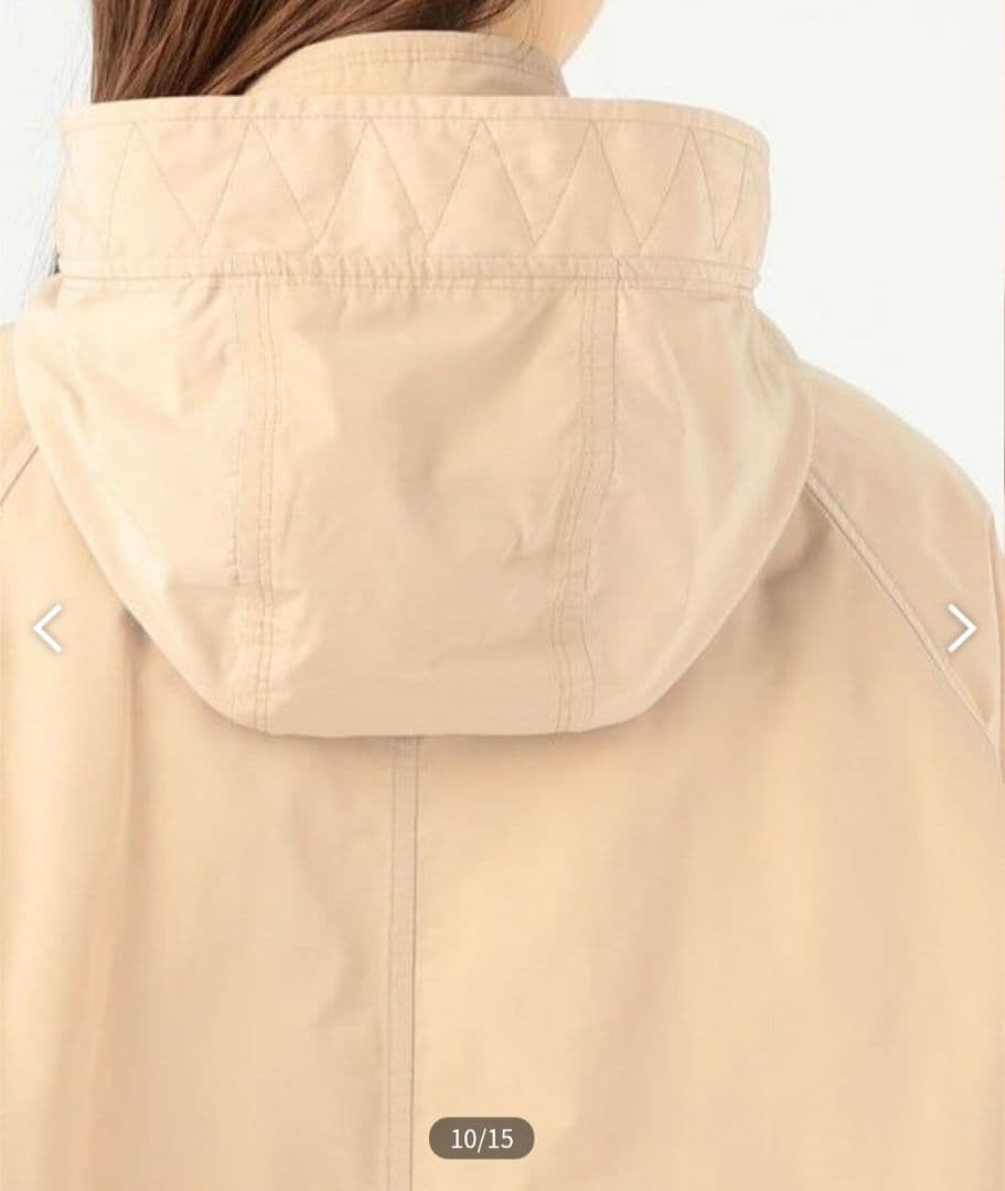WOOLRICH×TOMORROWLAND アノラックロングフーデットコート