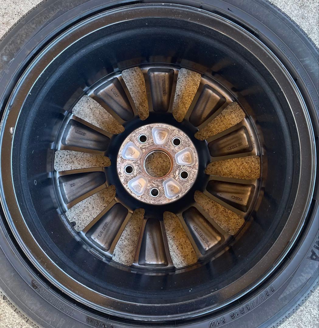 安心の純正！　スバル　STI 114.3 5H 18インチ
