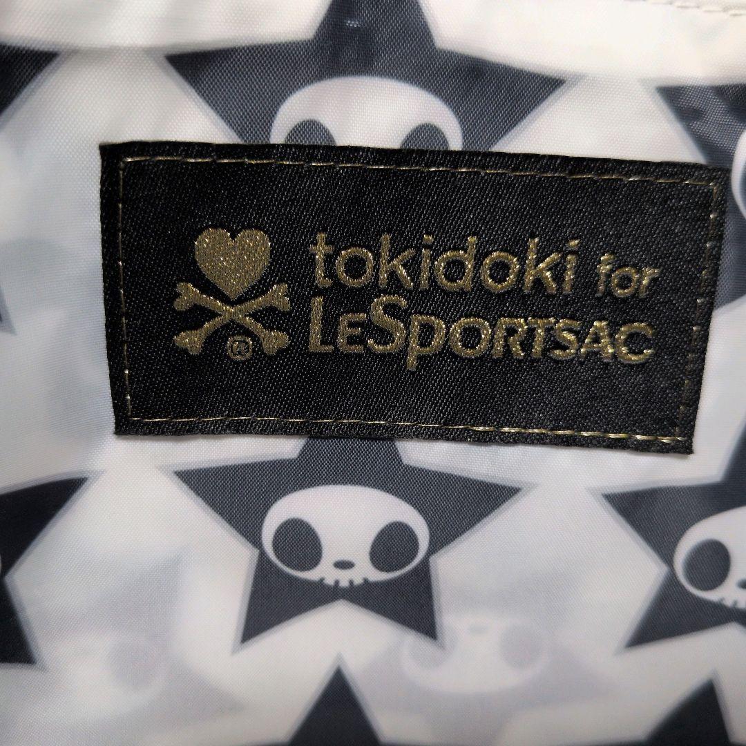超美品★LeSportsac ボディバッグ ホワイト　斜め掛け　tokidoki