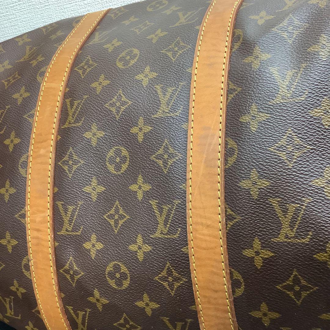 LOUIS VUITTON ヴィトン モノグラム キーポル50 大容量 ボストン