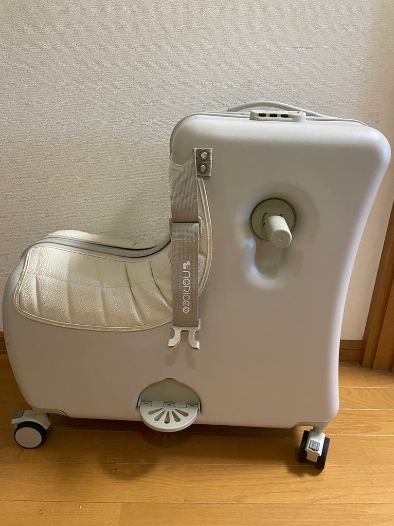 のりっこ　プレミアム 子供用スーツケース グレー