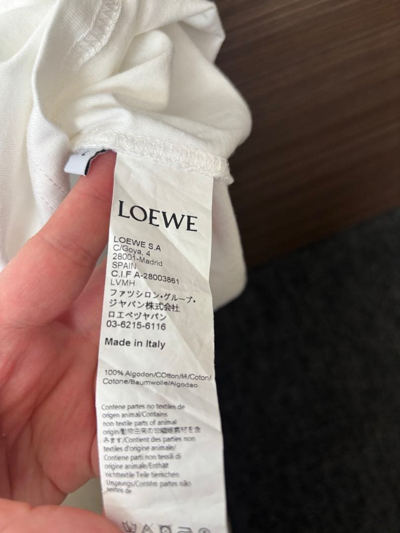 LOEWE アナグラム　Tシャツ⚠️購入の際は説明お読みになった上で購入ください⚠️