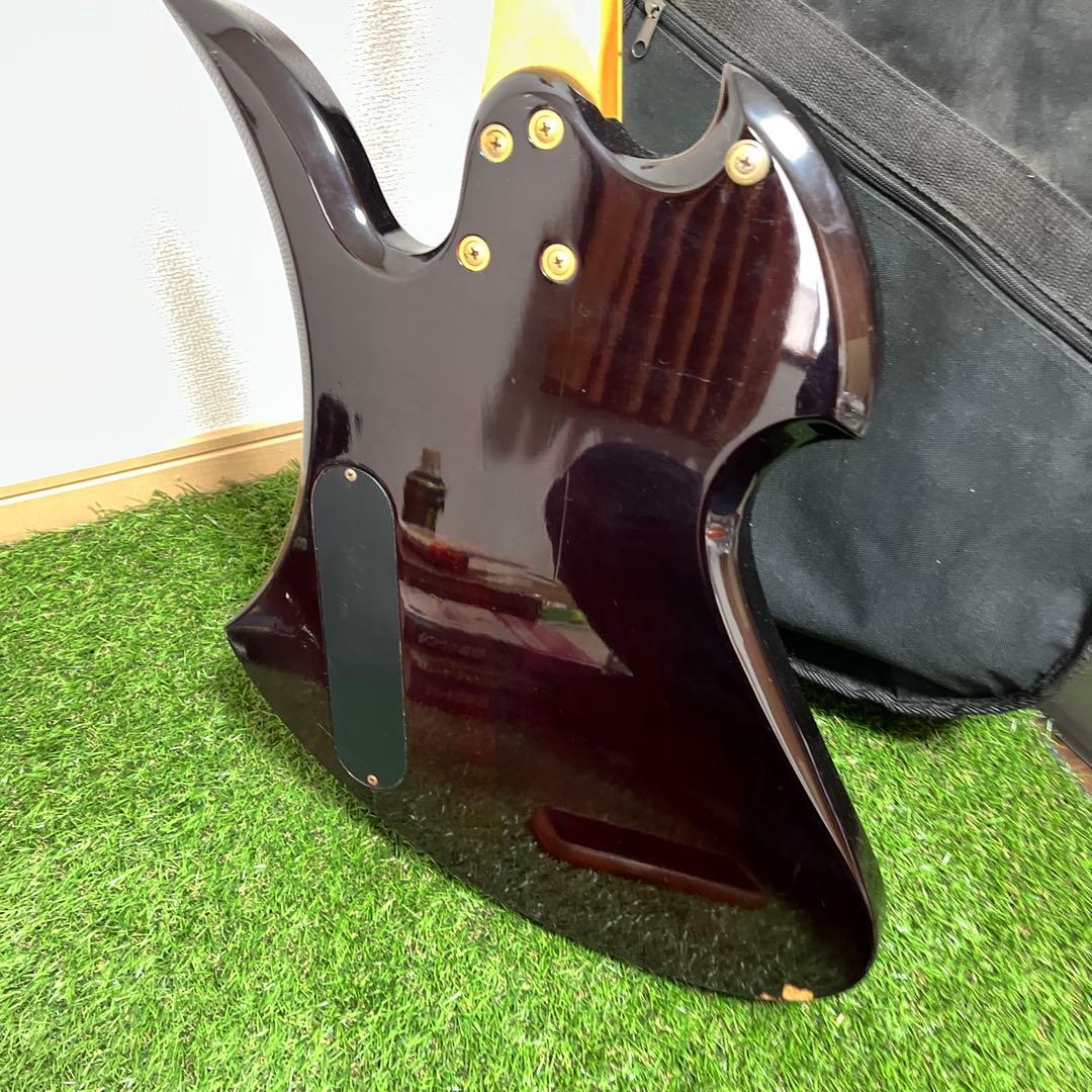 B.C.Rich エレキギター レッド ギターケース付き