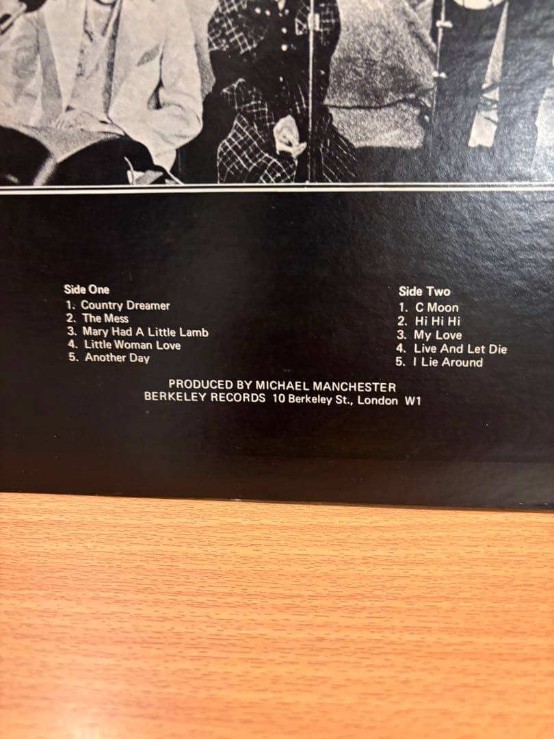 ポールマッカートニー wings on the radio ビートルズ レコード
