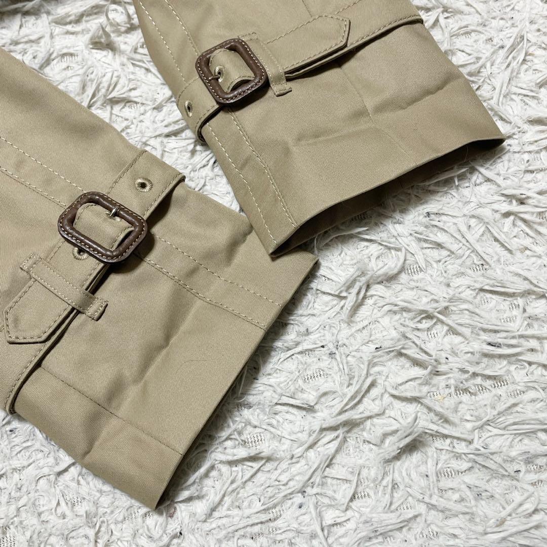 【極美品】Aquascutum トレンチコート ライナー付き 青 ベルト付き
