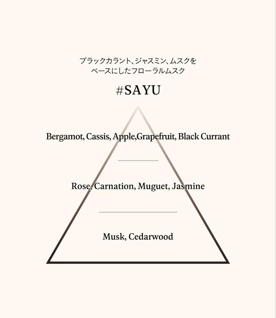お値下げ！AHRES Sound Skin Perfume 50ml #SAYU