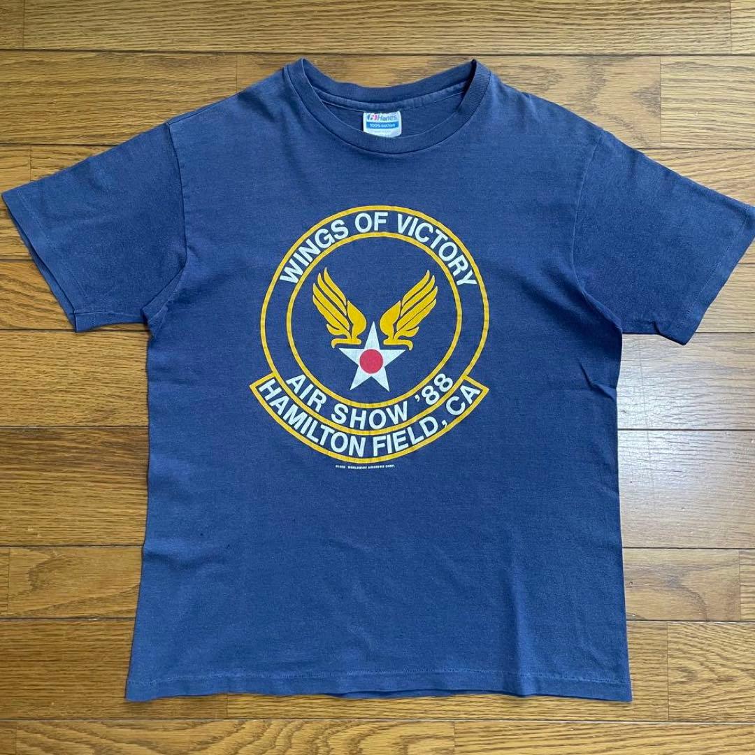 80s Hanes US AIR FORCE Tシャツ ビンテージ 米軍 古着