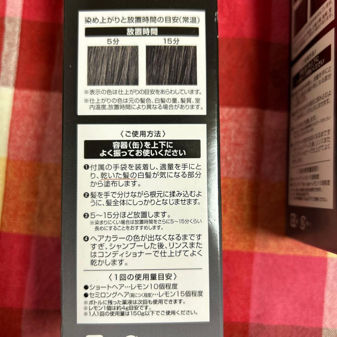 ヘアボーテ エクラ ボタニカル エアカラーフォーム 黒 150g 2本セット