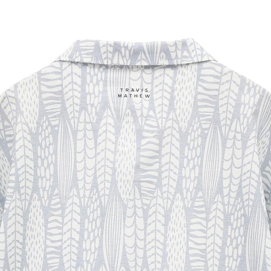 トラヴィスマシュー TRAVISMATHEW サーフボード プリント半袖ポロ