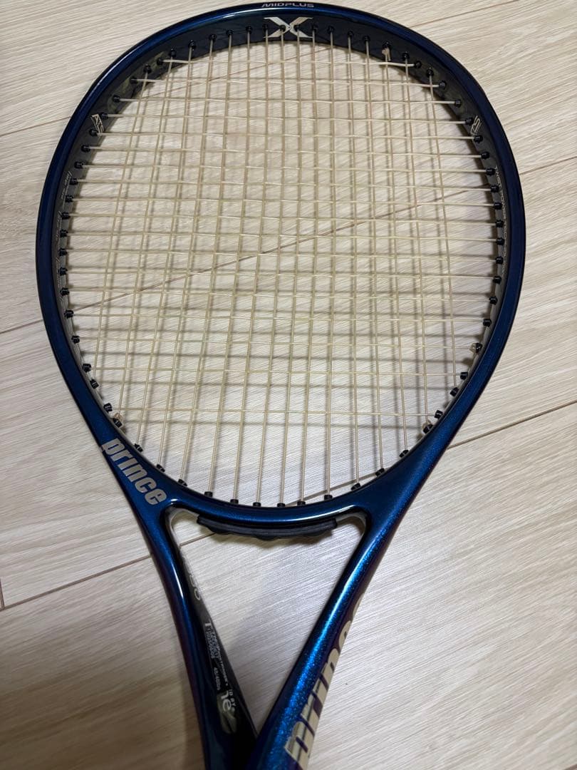 prince X100 右利き用　硬式テニスラケット