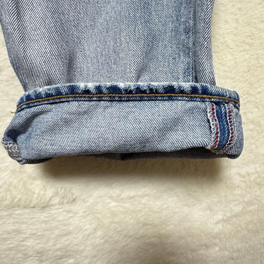 マウジー MOUSSY HW DAMAGE LOOSE STRAIGHT 25