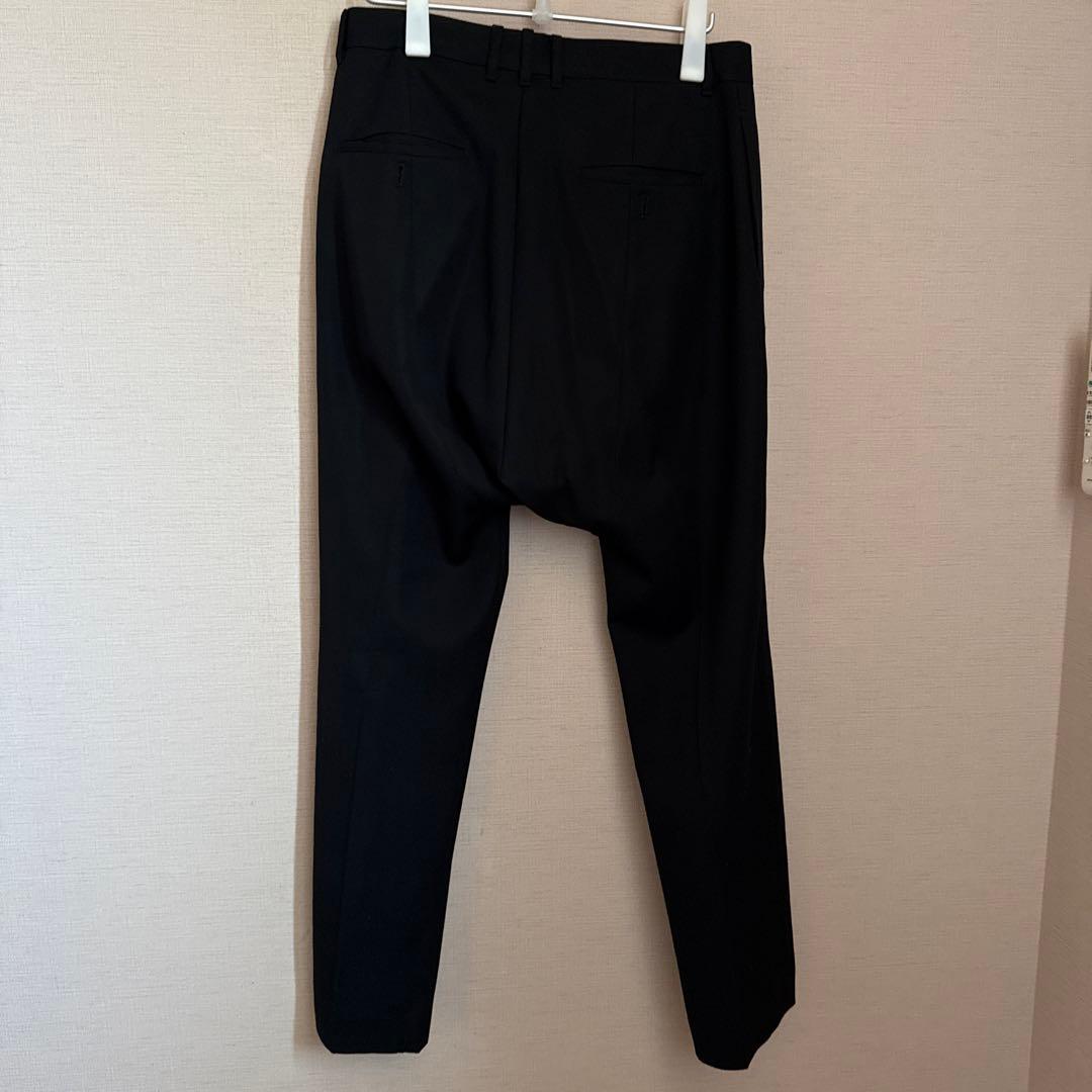 X*e様 最終値下げ　BALMAINブラックサルエルパンツ サイズ46