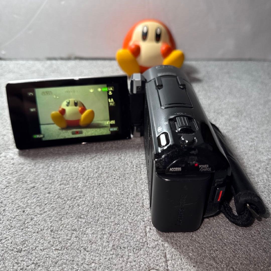 ☆動作OK JVC デジタルビデオカメラ 64GB内蔵メモリ搭載 GZ-G5-B