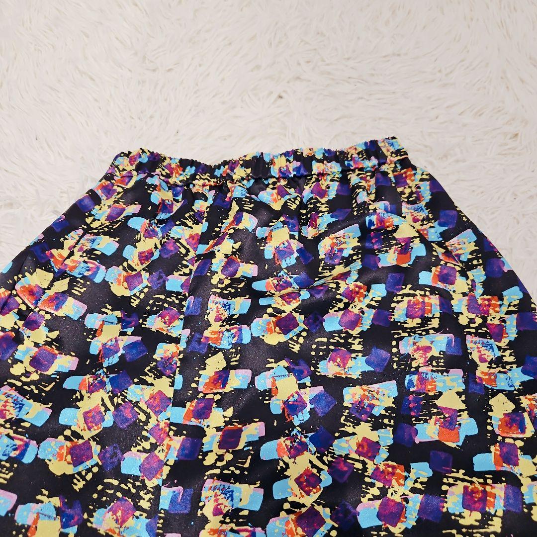 美品 HERALBONY ヘラルボニー フレア ロング サテンスカート スカート