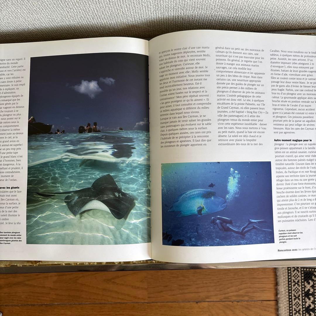 洋書 Jean-Michel Cousteau OCEANS