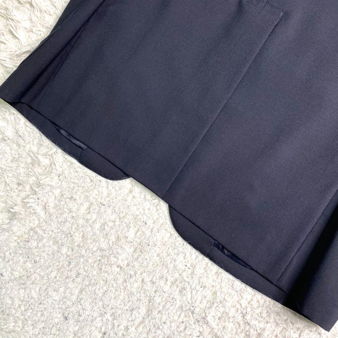 美品✨J.PRESS テーラード 紺ブレ L 銀ボタン 毛 ポリエステル メンズ