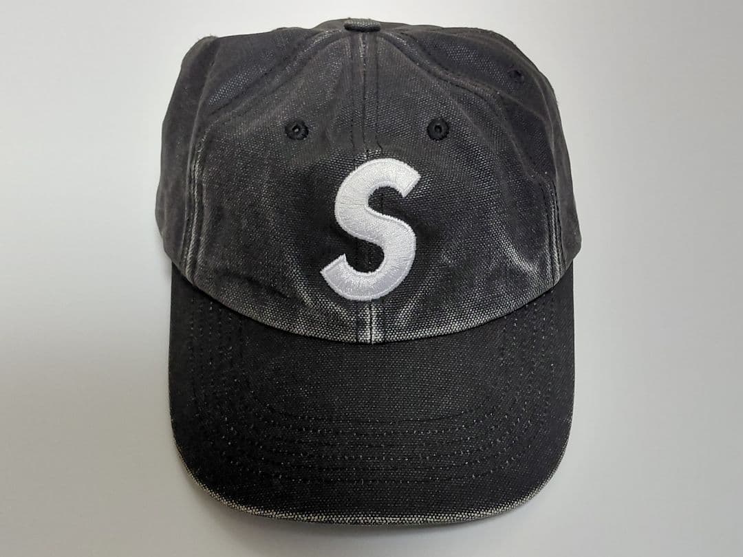 美品　Supreme　Pigment　Canvas　S Logo　6-Panel