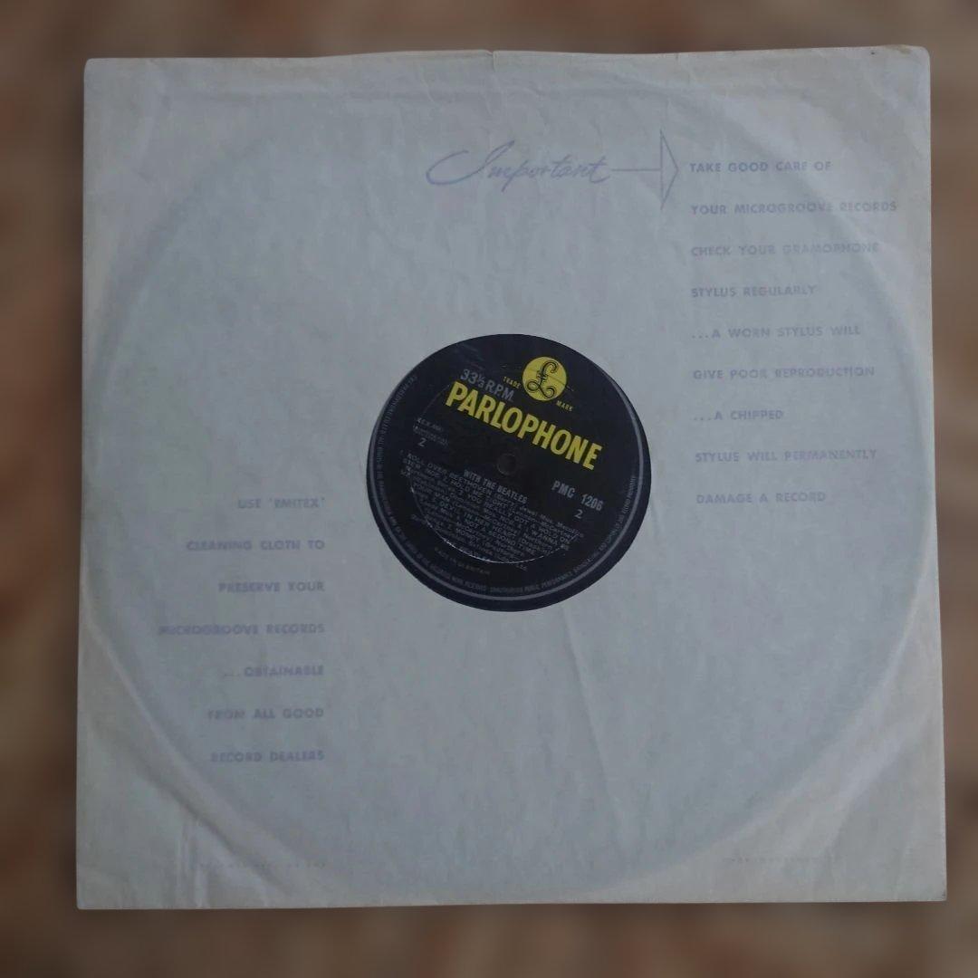 UK希少盤The Beatles - with the beatles